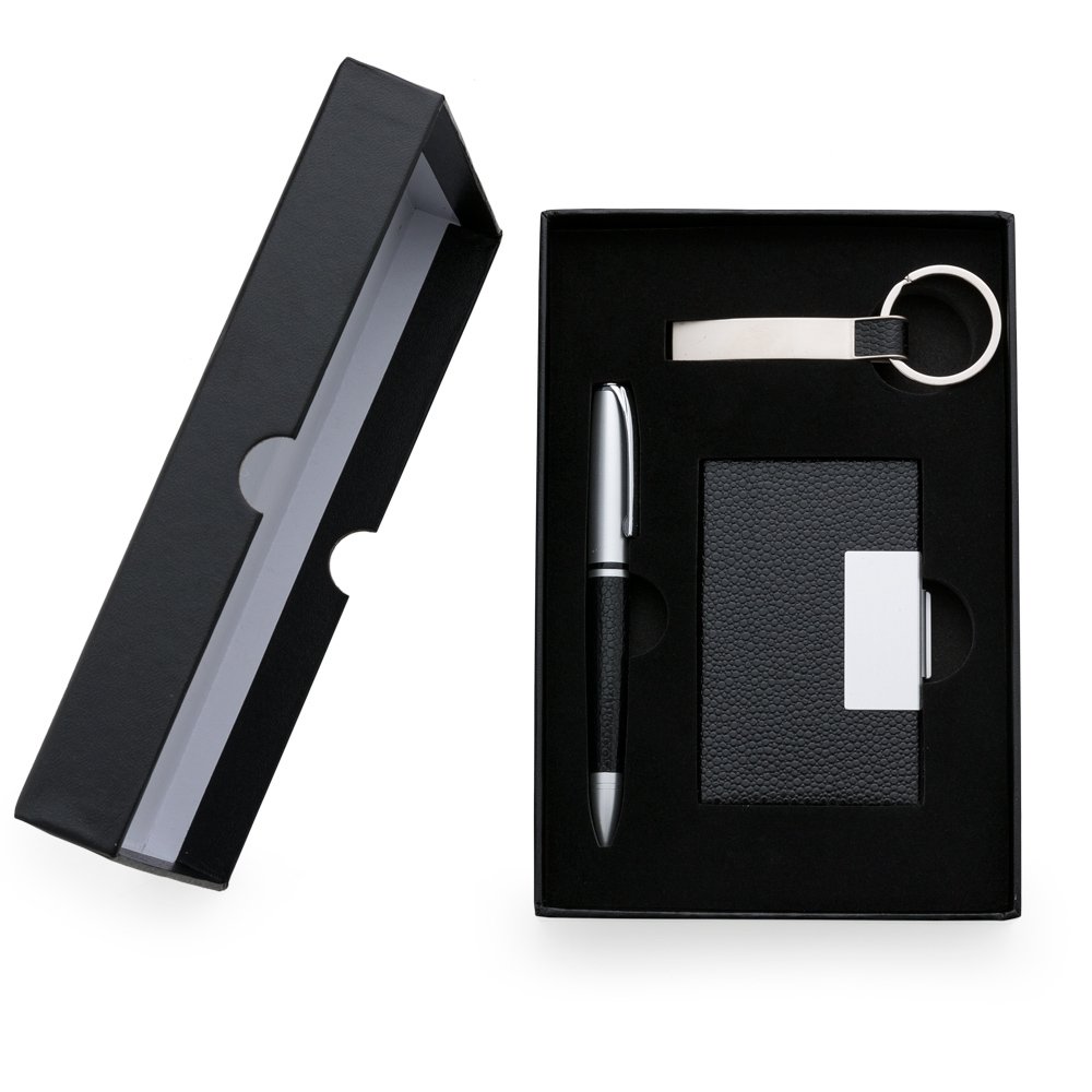 Kit Executivo 3 Peças com Chaveiro